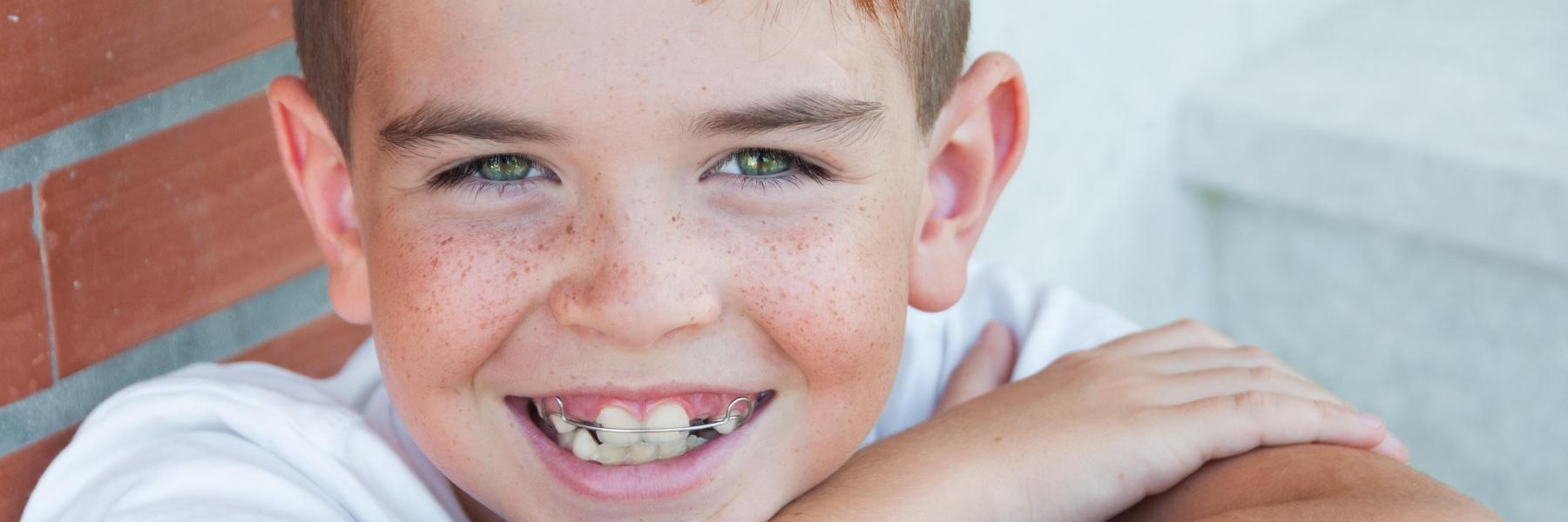 child with braces in palos heights