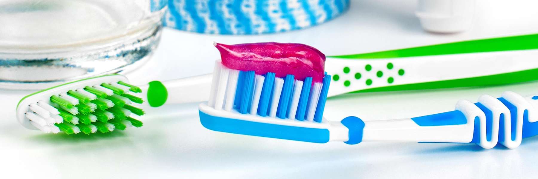 Photo of toothbrushes