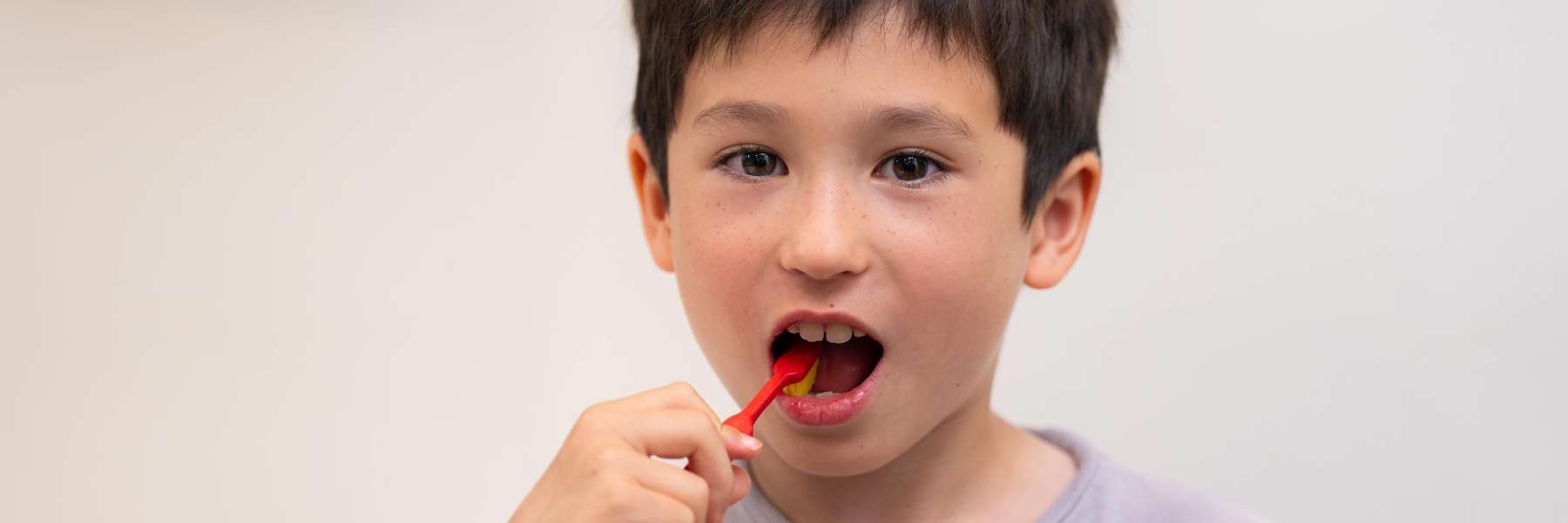 Girl brushing teeth | children's restorative dentistry Palos Heights P