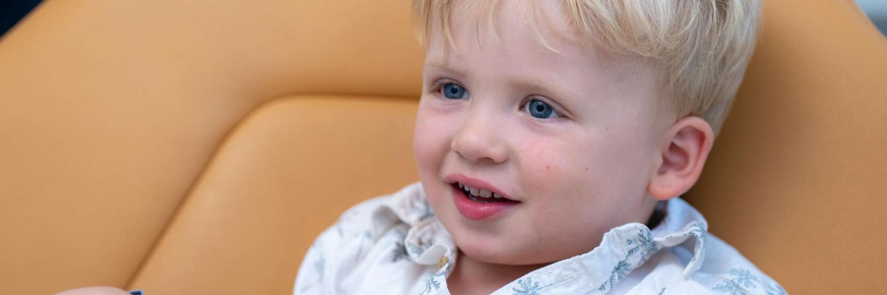 little girl smiling after dental exam in palos heights
